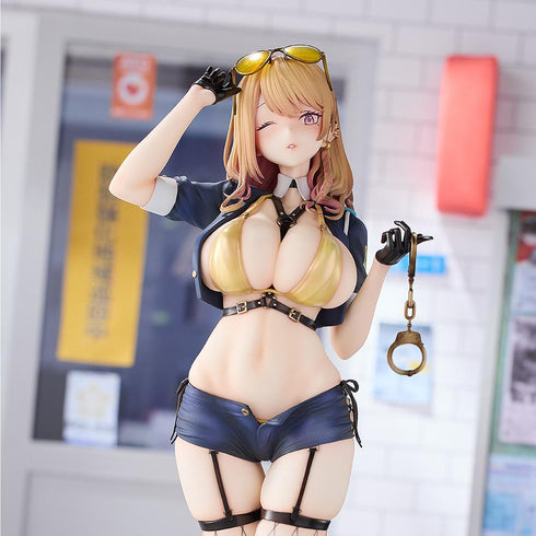 『ギャル婦警さん 小鳥遊アリサ』008_Hanabee 1/6スケール塗装済完成品フィギュア 通常版