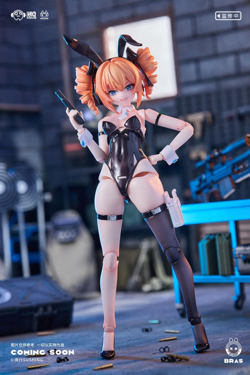 『バニー ラピッド アクション スクワッド』007_溯行Sushing 狙撃手 レオニ 1/12スケール可動フィギュア