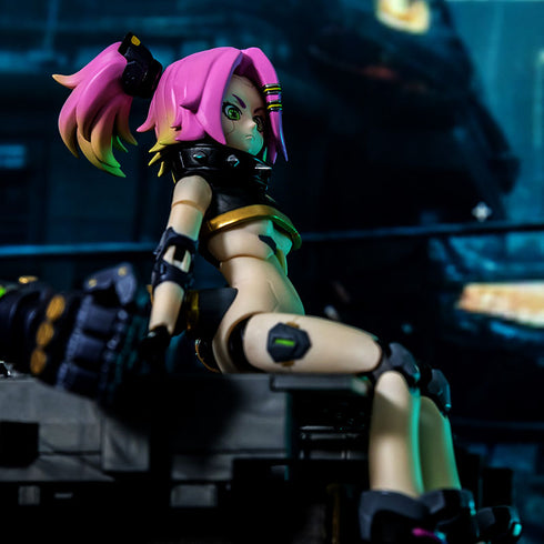 『CYBER LIMIT(サイバーリミット)シリーズ』003_STARARC TOYS Quisy-Rick(クィシー・リック) 1/12スケール可動フィギュア