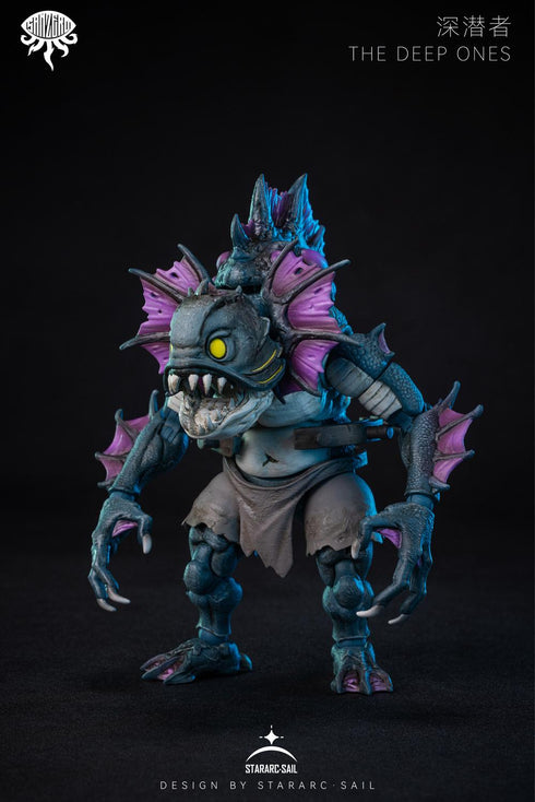 『SAN ZEROシリーズ』017_STARARC TOYS THE DEEP ONES(ザ ディープ ワンズ) 可動フィギュア(パープル)