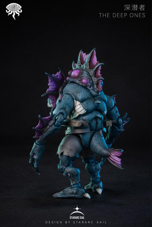 『SAN ZEROシリーズ』017_STARARC TOYS THE DEEP ONES(ザ ディープ ワンズ) 可動フィギュア(パープル)