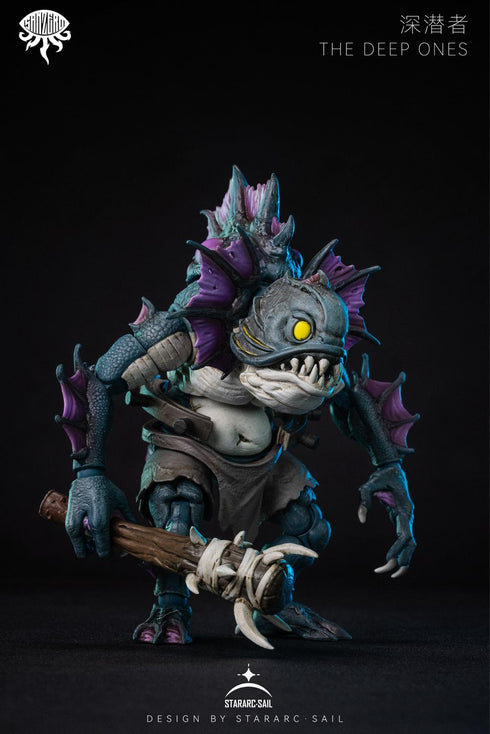『SAN ZEROシリーズ』017_STARARC TOYS THE DEEP ONES(ザ ディープ ワンズ) 可動フィギュア(パープル)