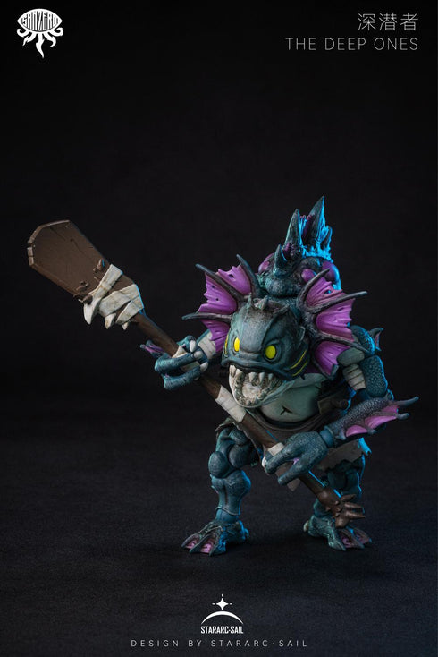 『SAN ZEROシリーズ』017_STARARC TOYS THE DEEP ONES(ザ ディープ ワンズ) 可動フィギュア(パープル)