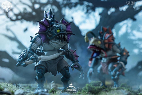 『SAN ZEROシリーズ』017_STARARC TOYS THE DEEP ONES(ザ ディープ ワンズ) 可動フィギュア(パープル)