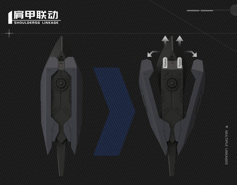 『龍魂戦機シリーズ』008_喜玩社 J-20 蒼威(ツァン ウェイ) プラスチックモデルキット