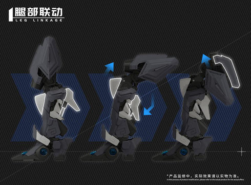 『龍魂戦機シリーズ』008_喜玩社 J-20 蒼威(ツァン ウェイ) プラスチックモデルキット