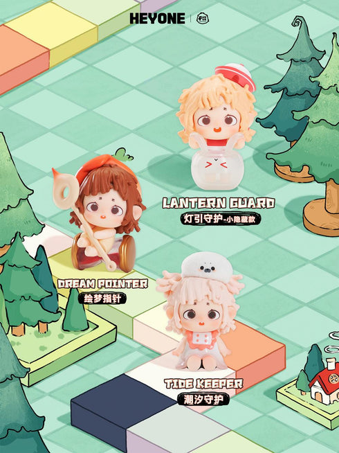 『タイムタウンに迷い込んだシリーズ』001_Heyone ミニトレーディングフィギュア【BOX】