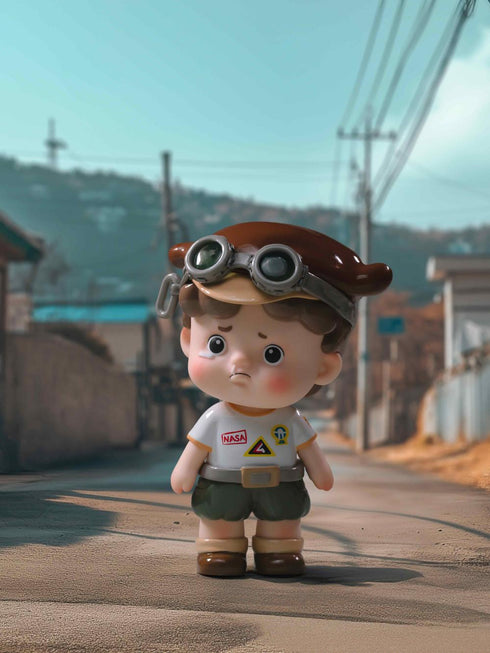 『5人小隊 - アイアンレーンの子供時代シリーズ』002_Heyone トレーディングフィギュア【BOX】