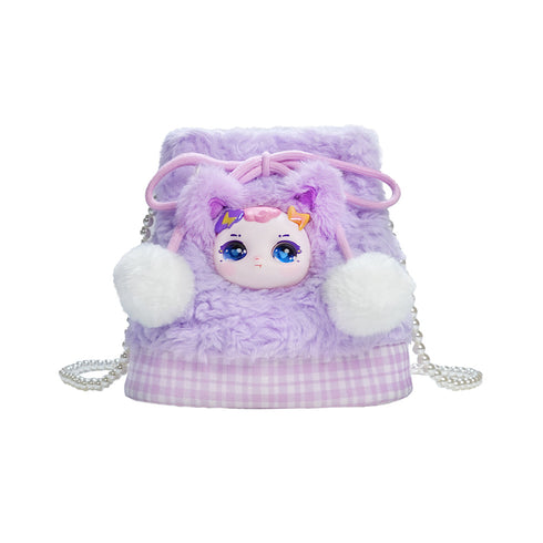 『Ula 天気シリーズ』020_ソフビ×ぬいぐるみ ショルダーバッグ ブラインドボックス【BOX】