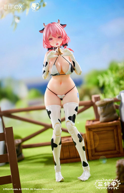 『乳牛 MOMO』BearPanda×Eiifox 1/8スケール可動フィギュア