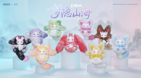 『山海に隠された夢シリーズ』003_CQTOYS×LOLOAN(ロロアン) トレーディングプラッシュ【BOX】
