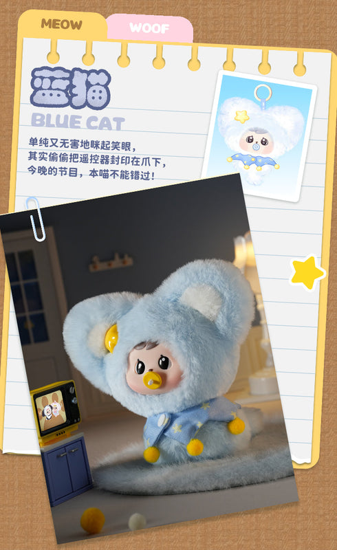 『Bao-ao Purrフェクトパルズシリーズ』002_CQTOYS トレーディングプラッシュ【BOX】