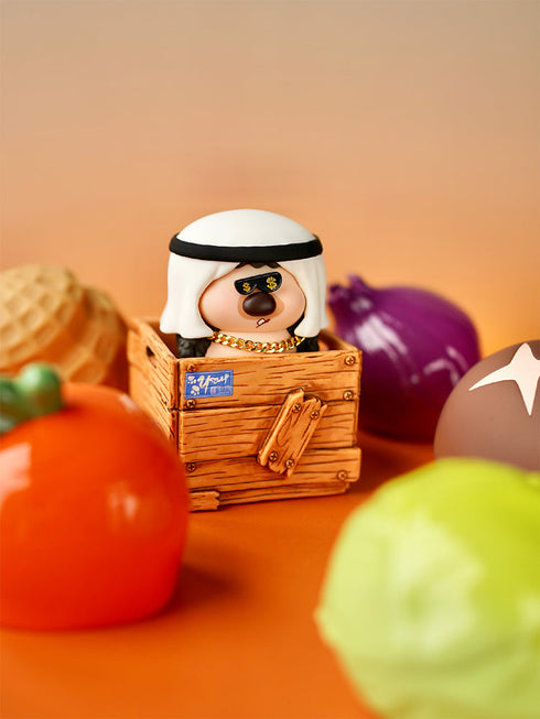 『クリスピー小布(シャオ ブー)野菜バフ シリーズ』001_AOE TOYS ミニトレーディングフィギュア【BOX】