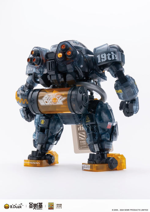 『スパダック(SpaDuck)』003_SOSKILL×ULTRA EGG 19周年黒武士限定版 プラスチックモデルキット