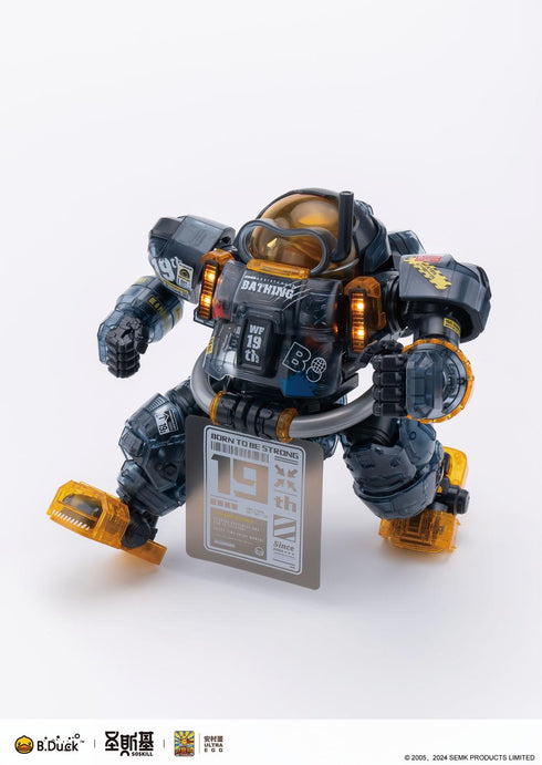 『スパダック(SpaDuck)』003_SOSKILL×ULTRA EGG 19周年黒武士限定版 プラスチックモデルキット
