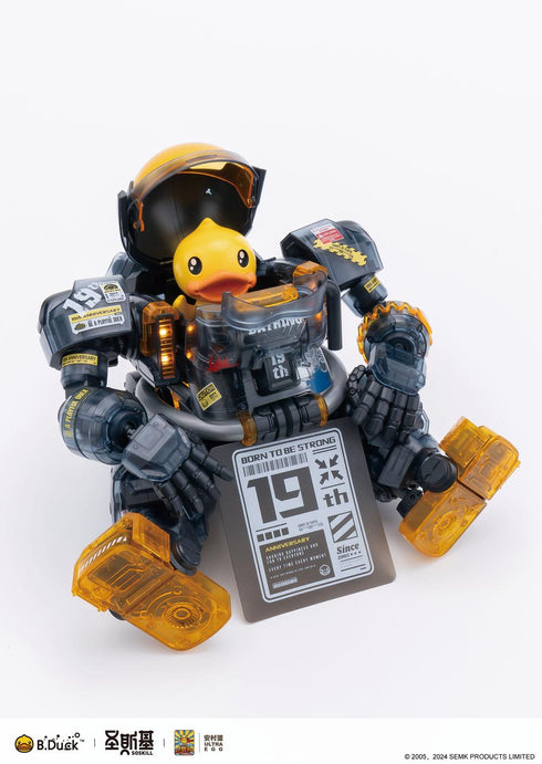 『スパダック(SpaDuck)』003_SOSKILL×ULTRA EGG 19周年黒武士限定版 プラスチックモデルキット