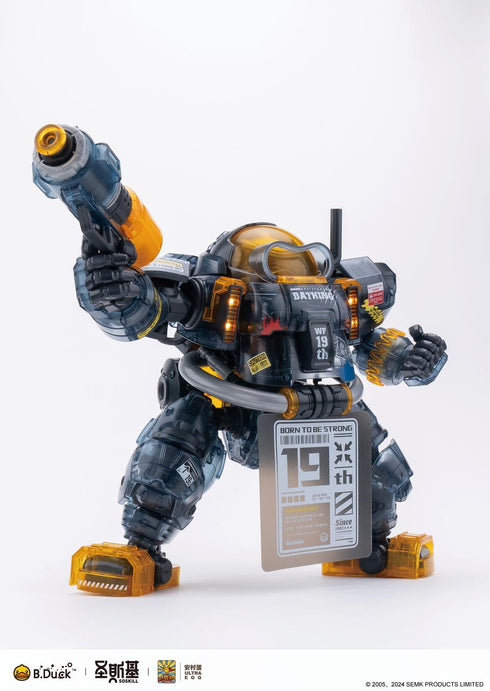 『スパダック(SpaDuck)』003_SOSKILL×ULTRA EGG 19周年黒武士限定版 プラスチックモデルキット