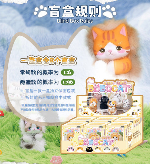 『ゴールデンフルーツ BOBOキャットシリーズ』TOY CLUB トレーディングプラッシュ【BOX】
