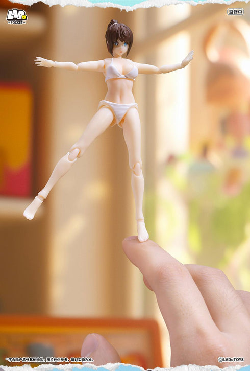 『POCKET GIRL』001_LADo TOYS PG-01 水着少女 可動フィギュア