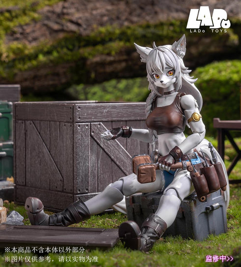 『Liya(リヤ)』001_LADo TOYS ERA-001 整備士Ver. 1/12スケール可動フィギュア