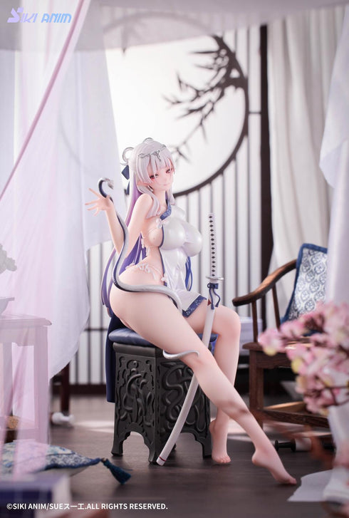 『靑白蛇のイロ』007_Siki Anim 1/7スケール塗装済完成品フィギュア 通常版