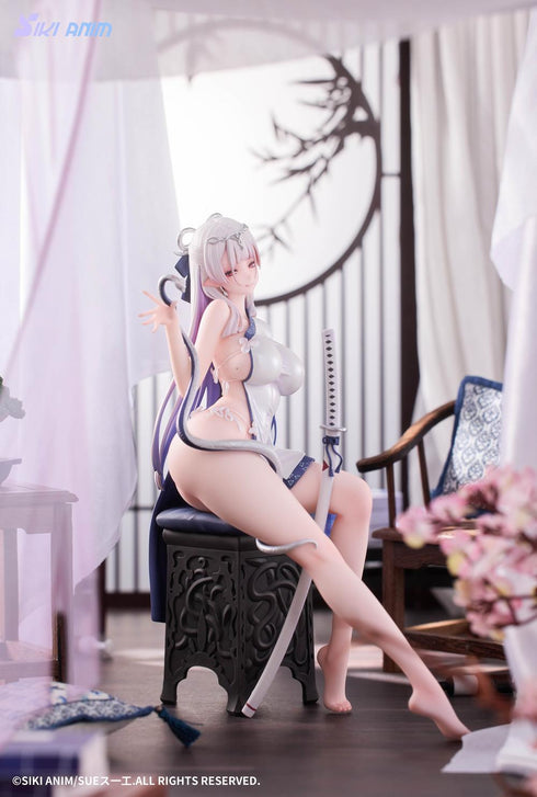 『靑白蛇のイロ』008_Siki Anim 1/7スケール塗装済完成品フィギュア 豪華版