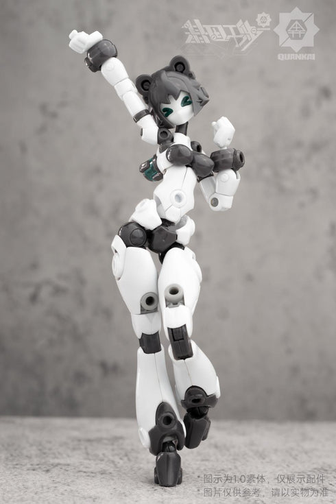 『Gene Interference(ジーンインターフェアランス)シリーズ』010_QUANKAI Studio QK-ST-002 1/12スケール プラスチックモデルキット