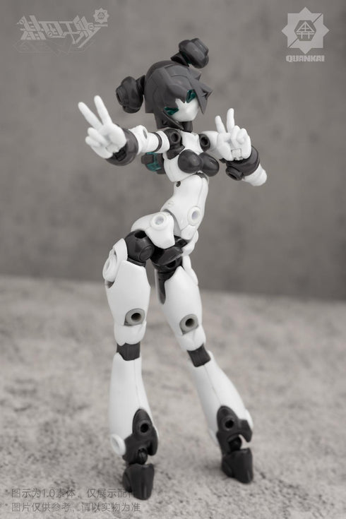 『Gene Interference(ジーンインターフェアランス)シリーズ』010_QUANKAI Studio QK-ST-002 1/12スケール プラスチックモデルキット