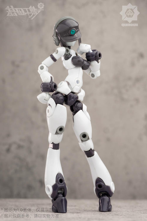 『Gene Interference(ジーンインターフェアランス)シリーズ』010_QUANKAI Studio QK-ST-002 1/12スケール プラスチックモデルキット