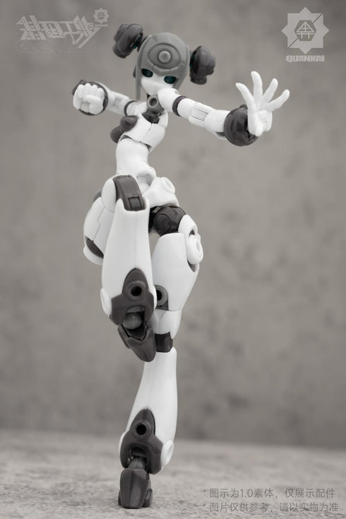 『Gene Interference(ジーンインターフェアランス)シリーズ』010_QUANKAI Studio QK-ST-002 1/12スケール プラスチックモデルキット