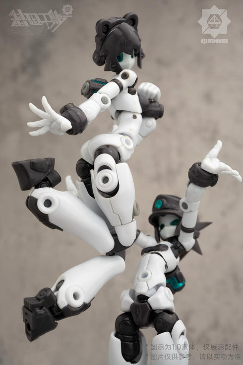 『Gene Interference(ジーンインターフェアランス)シリーズ』010_QUANKAI Studio QK-ST-002 1/12スケール プラスチックモデルキット
