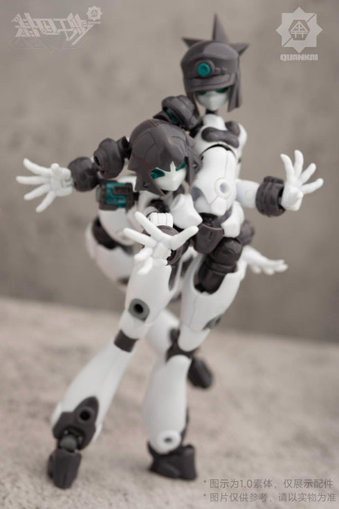 『Gene Interference(ジーンインターフェアランス)シリーズ』010_QUANKAI Studio QK-ST-002 1/12スケール プラスチックモデルキット
