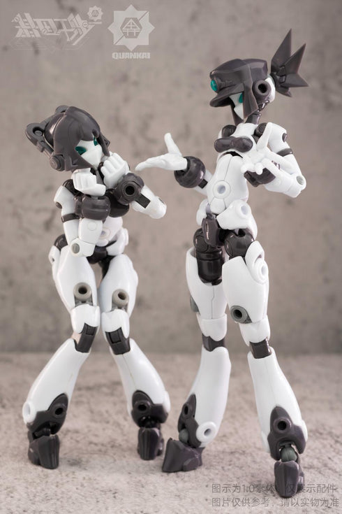 『Gene Interference(ジーンインターフェアランス)シリーズ』010_QUANKAI Studio QK-ST-002 1/12スケール プラスチックモデルキット