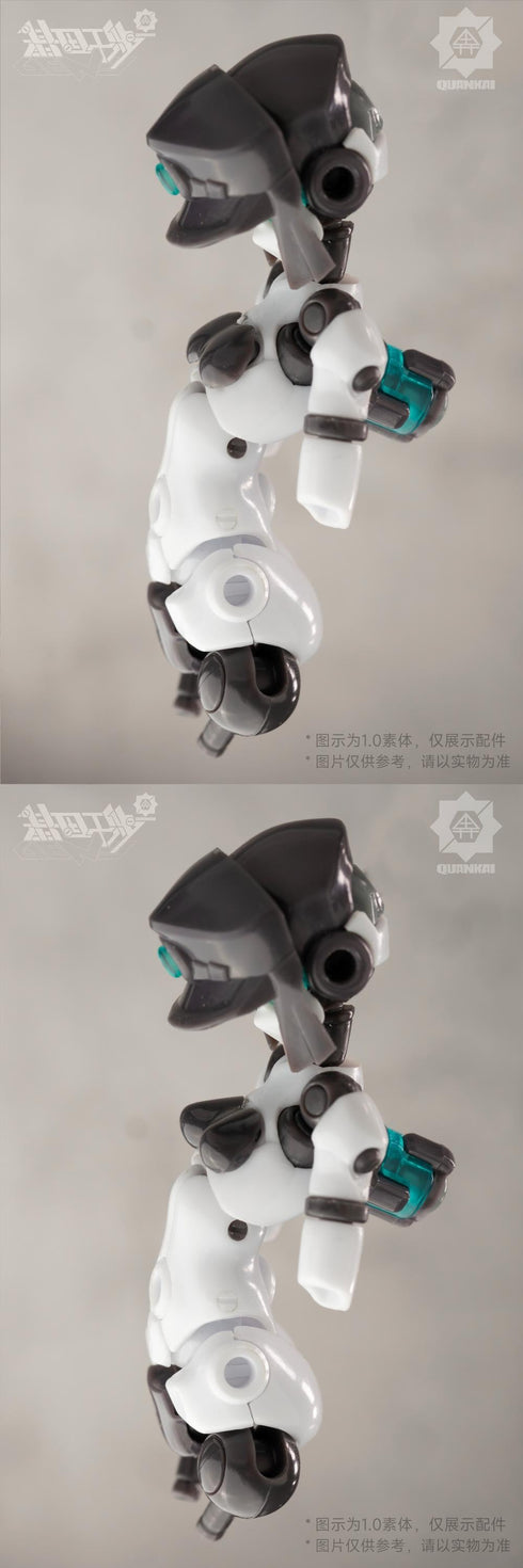 『Gene Interference(ジーンインターフェアランス)シリーズ』010_QUANKAI Studio QK-ST-002 1/12スケール プラスチックモデルキット