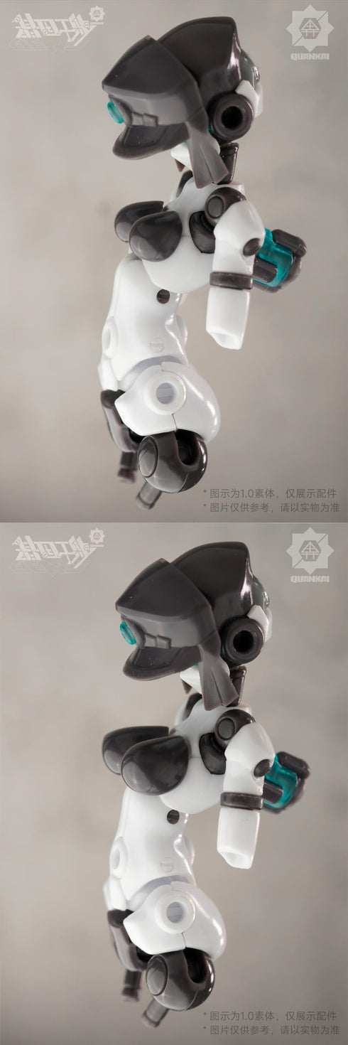 『Gene Interference(ジーンインターフェアランス)シリーズ』010_QUANKAI Studio QK-ST-002 1/12スケール プラスチックモデルキット