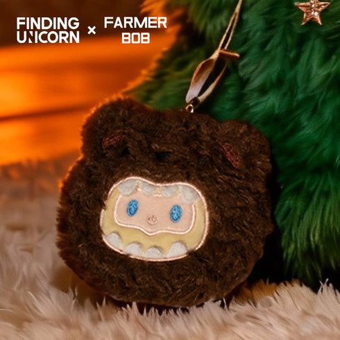 《FINDING UNICORN》FARMER BOB 毛茸茸脑袋系列 收藏级毛绒玩具【礼盒装】