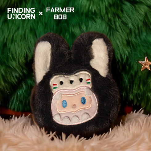 《FINDING UNICORN》FARMER BOB 毛茸茸脑袋系列 收藏级毛绒玩具【礼盒装】