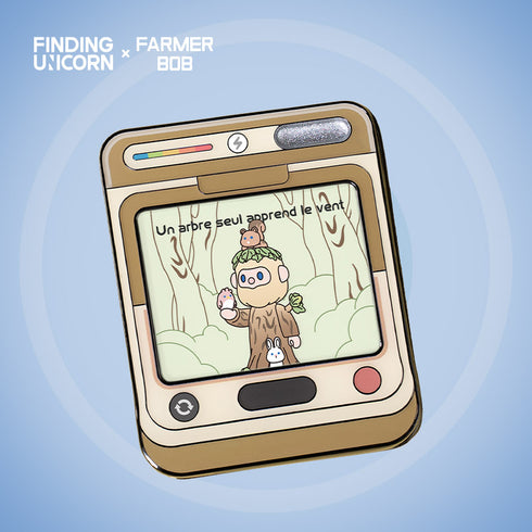 《FINDING UNICORN》FARMER BOB 回憶系列 收藏徽章【盒裝】