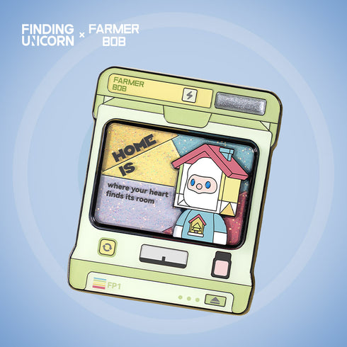 《FINDING UNICORN》FARMER BOB 回憶系列 收藏徽章【盒裝】