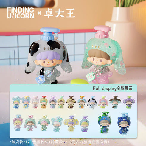 『FINDING UNICORN』zZoton 超愛洗澡系列 收藏人偶【盒裝】