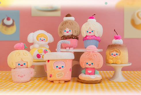 『FINDING UNICORN』Everywhere CELL RiCO with ME HAPPY SWEETS(快樂甜點)系列 收藏用絨毛玩偶【盒裝】