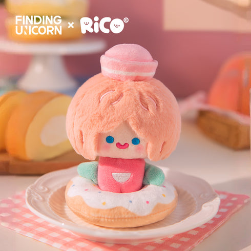 『FINDING UNICORN』Everywhere CELL RiCO with ME HAPPY SWEETS(快樂甜點)系列 收藏用絨毛玩偶【盒裝】