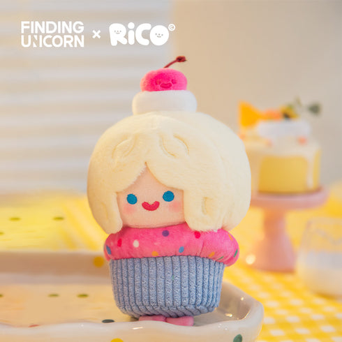 『FINDING UNICORN』Everywhere CELL RiCO with ME HAPPY SWEETS(快樂甜點)系列 收藏用絨毛玩偶【盒裝】