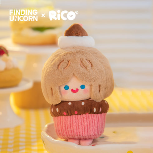 『FINDING UNICORN』Everywhere CELL RiCO with ME HAPPY SWEETS(快樂甜點)系列 收藏用絨毛玩偶【盒裝】