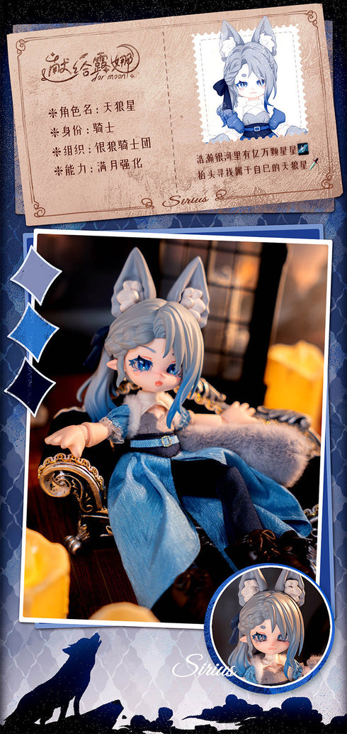 『ForMoon(フォー・ムーン)シリーズ』001_HE WAN WEN HUA トレーディングドール【BOX】