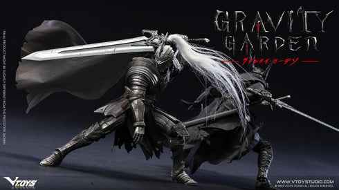 『GRAVITY GARDENシリーズ』004_VTOYS 銀月の騎士(シルバームーン・ナイト) 1/12スケール可動フィギュア