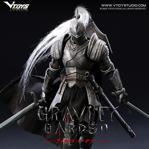 『GRAVITY GARDENシリーズ』004_VTOYS 銀月の騎士(シルバームーン・ナイト) 1/12スケール可動フィギュア