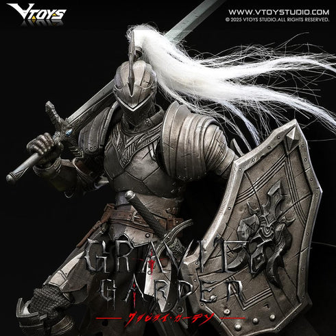 『GRAVITY GARDENシリーズ』004_VTOYS 銀月の騎士(シルバームーン・ナイト) 1/12スケール可動フィギュア