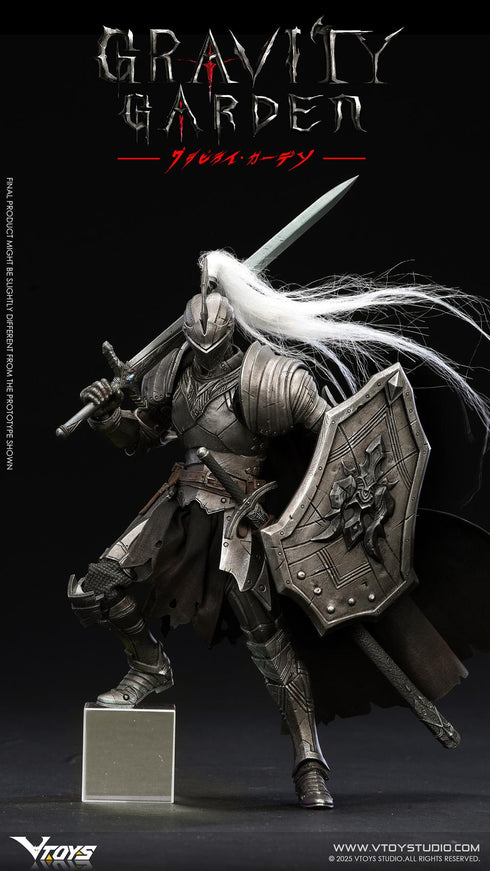 『GRAVITY GARDENシリーズ』004_VTOYS 銀月の騎士(シルバームーン・ナイト) 1/12スケール可動フィギュア
