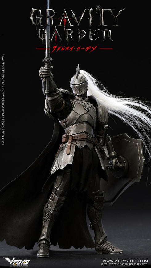 『GRAVITY GARDENシリーズ』004_VTOYS 銀月の騎士(シルバームーン・ナイト) 1/12スケール可動フィギュア